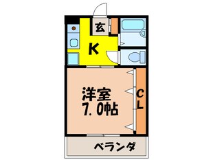 メゾンＤＥペペの物件間取画像